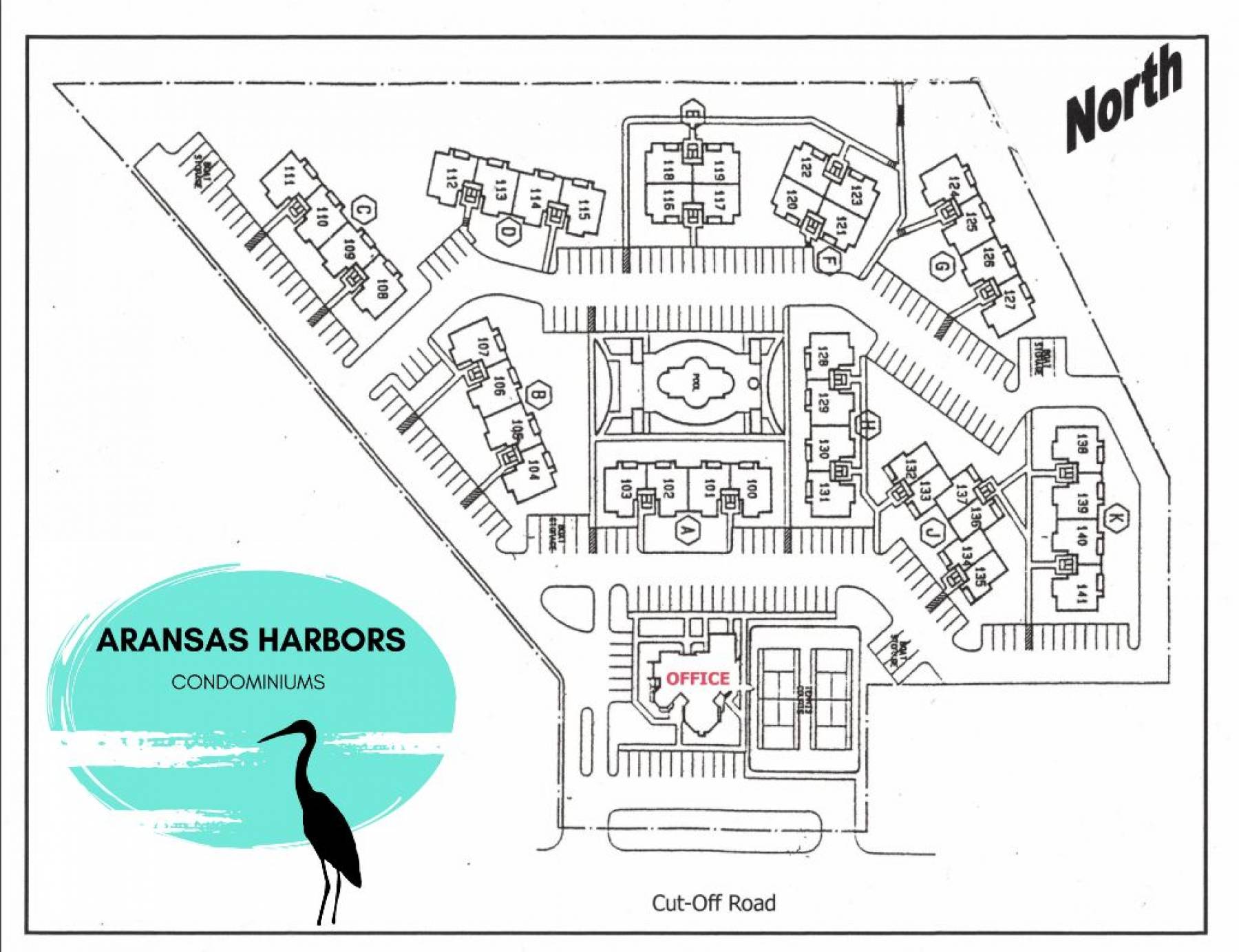 Aransas Harbors Map Aransas Harbors Condominiums